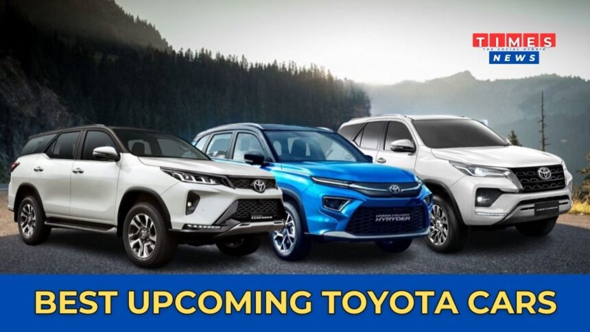 Best Upcoming Toyota Cars SUVs in India