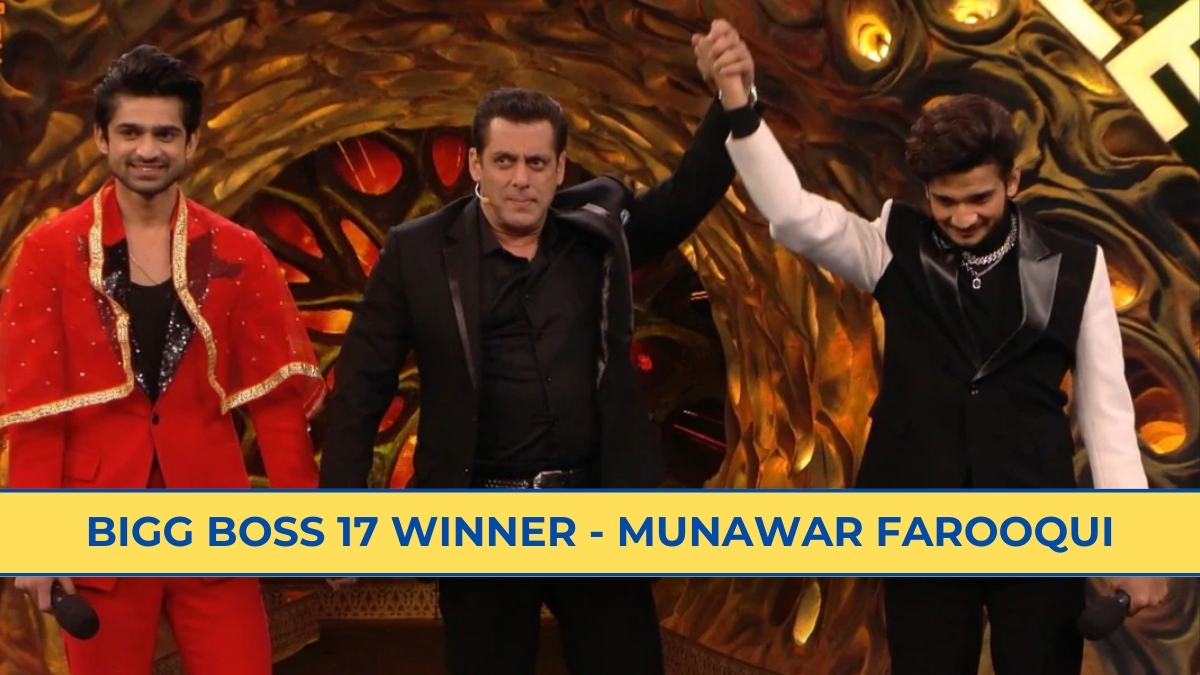 Bigg Boss 17 Winner - Munawar Farooqui 2024