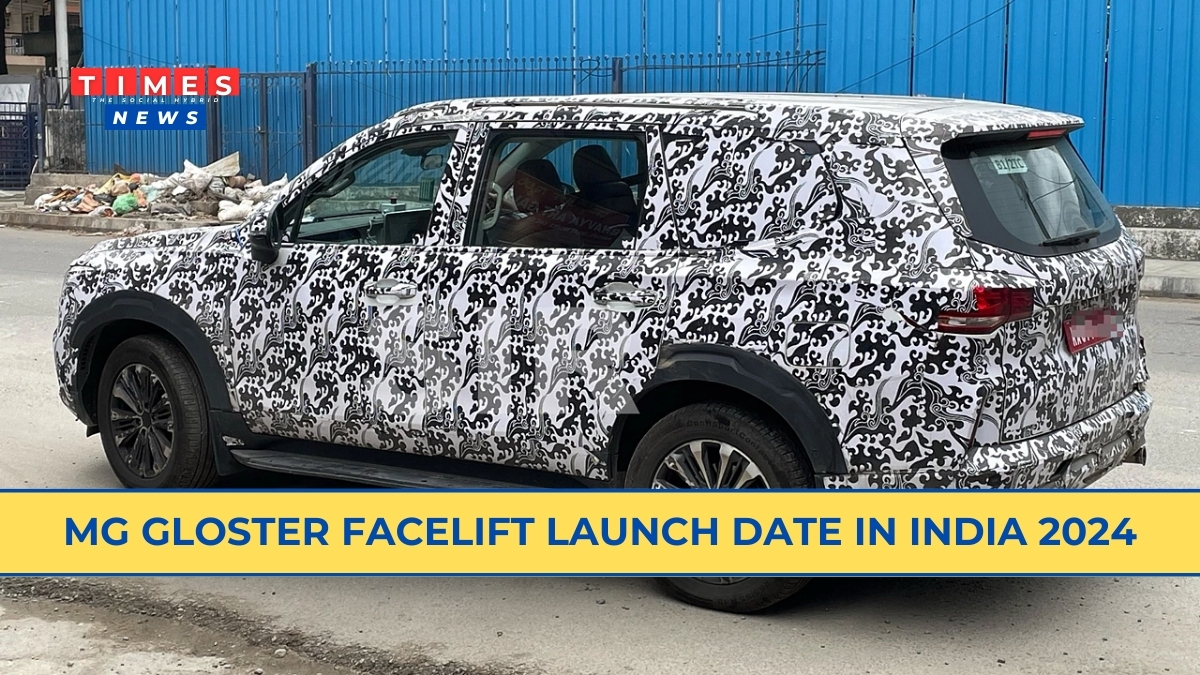 MG Gloster Facelift Launch Date In India
